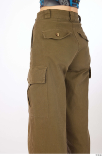 Sutton brown cargo wide leg pants casual dressed thigh 0004.jpg